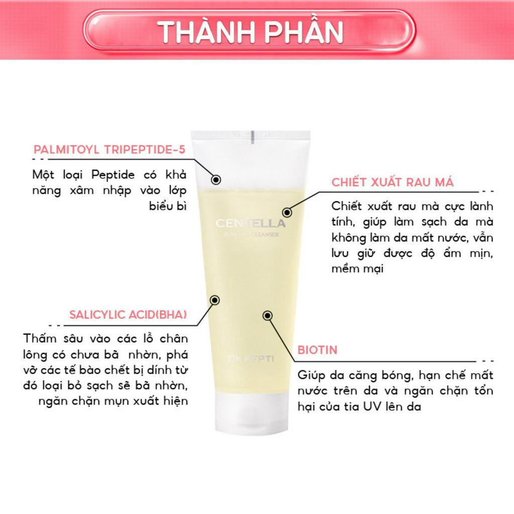 Combo Dr.pepti Làm Sạch Giúp Da Tươi Sáng, Mịn Màng