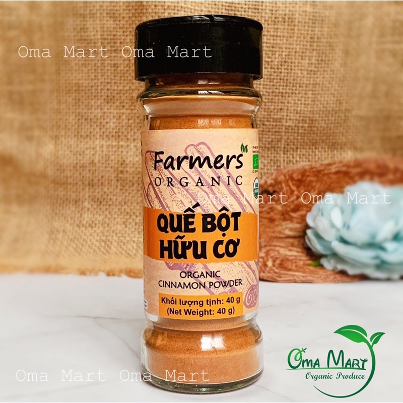 Bột quế hữu cơ Farmers 40g