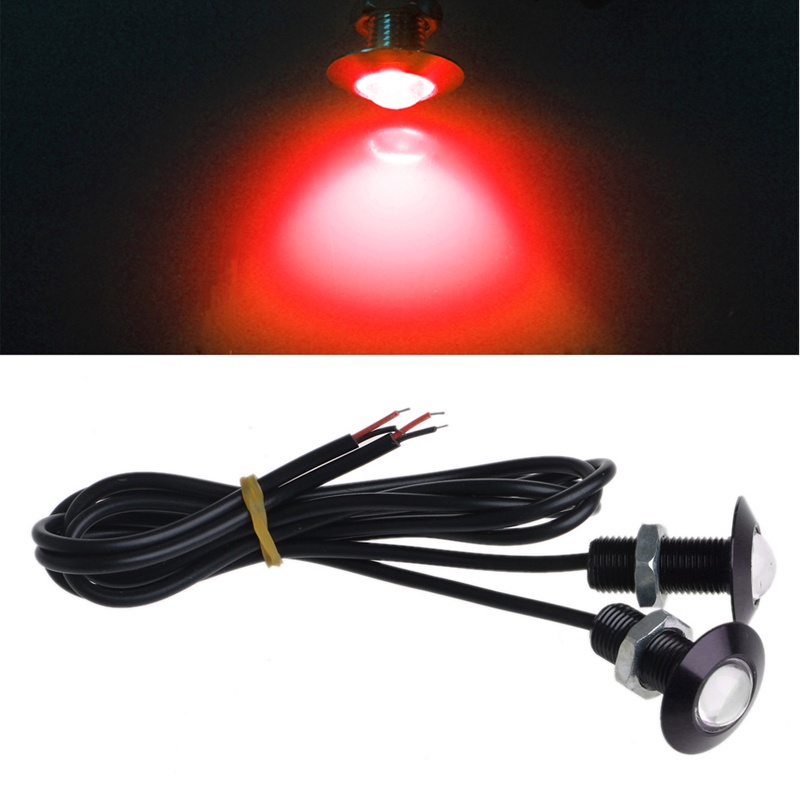 Đèn LED Mắt Đại Bàng 12V 23mm Siêu Mỏng Cho Xe Hơi