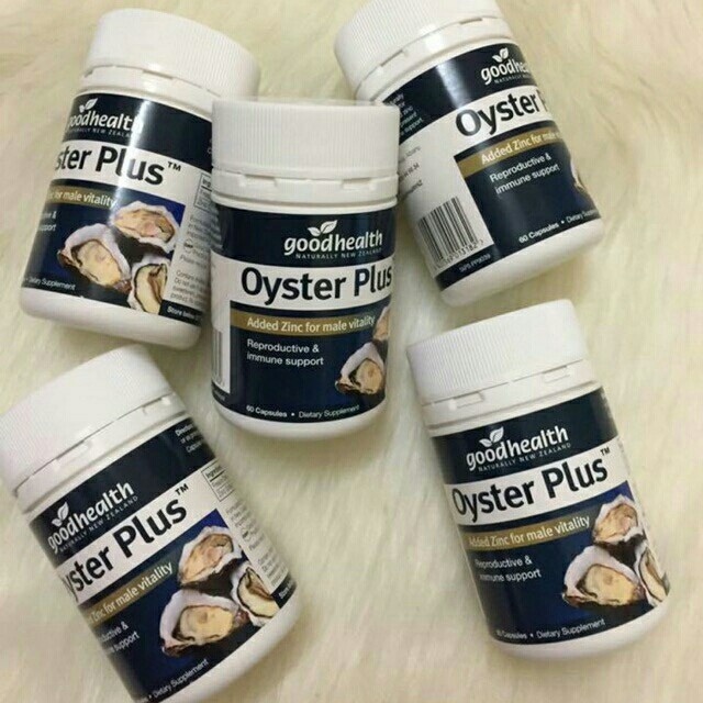 Tinh chất hàu oyster plus lọ 60 viên (Úc). Tăng cường sức khỏe sinh lý nam- goodhealth