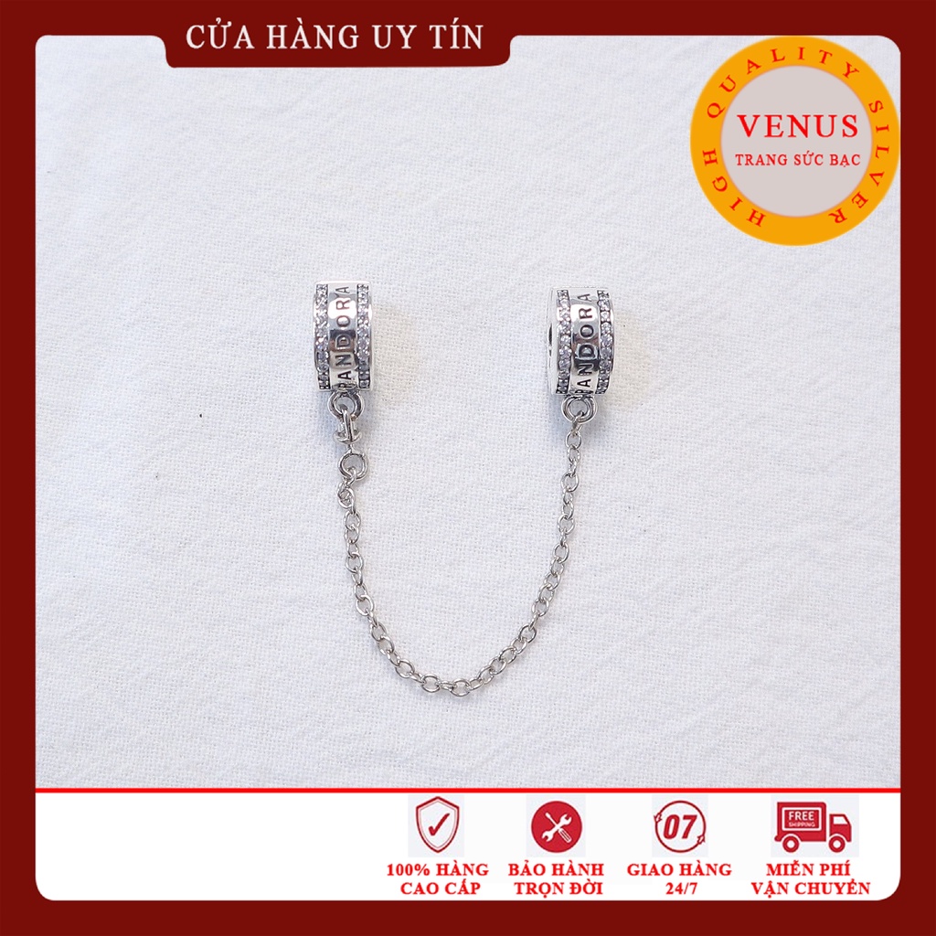 [Charm bạc 925 cao cấp] Charm xích dạng bấm- Mã sản phẩm VENUSXB