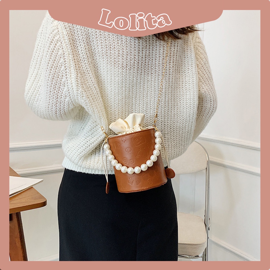 Túi Xách Nữ Dáng Trụ Tròn LOLITA