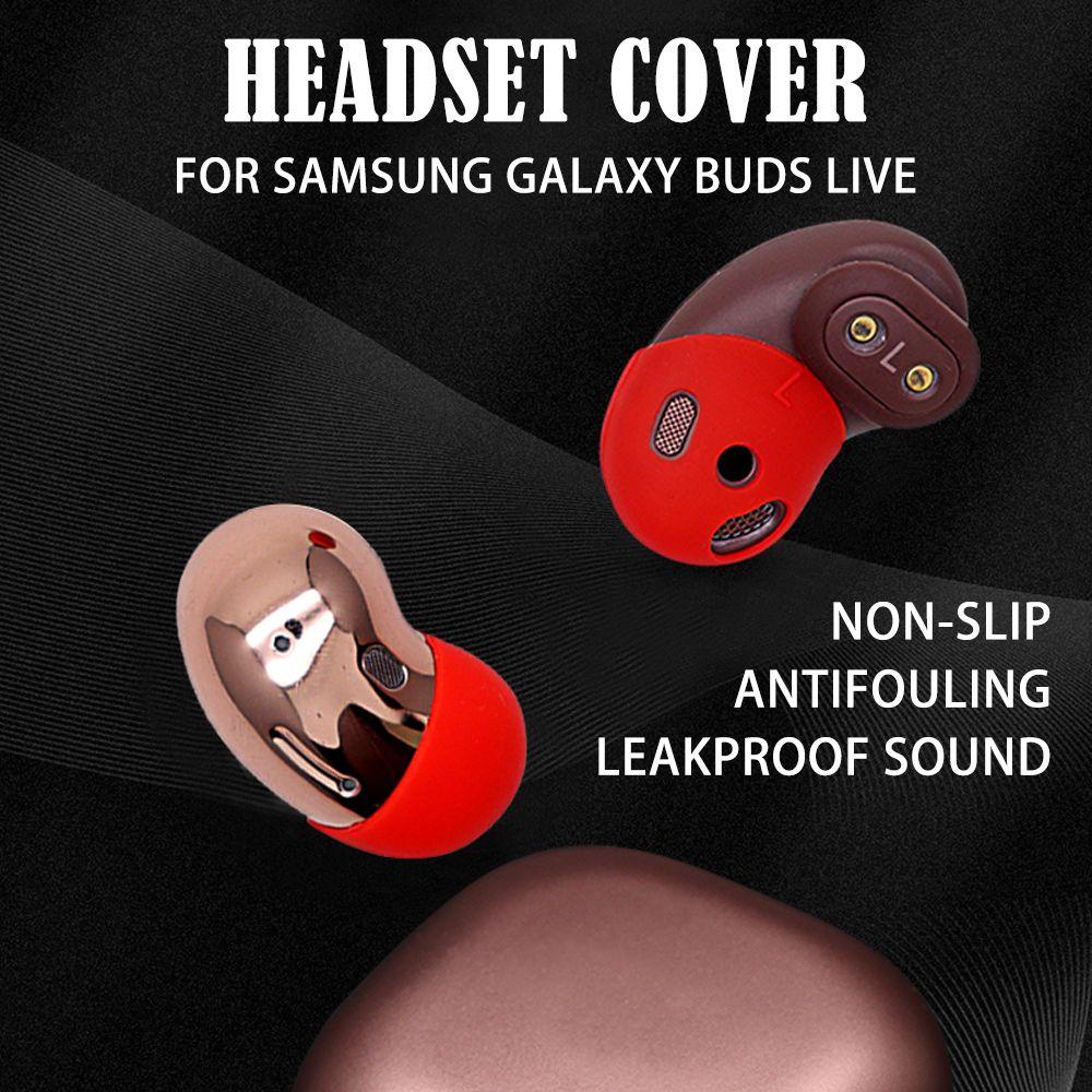 CHOOKEY Vỏ Bọc Bảo Vệ Hộp Sạc Tai Nghe Samsung Galaxy Buds Live Bằng Silicone