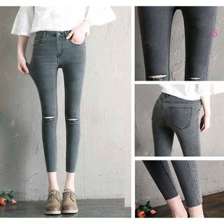 Quần Kaki Nữ Rách Gối