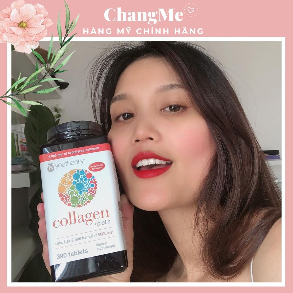 Collagen Mỹ, Viên uống Collagen Youtheory 390 viên