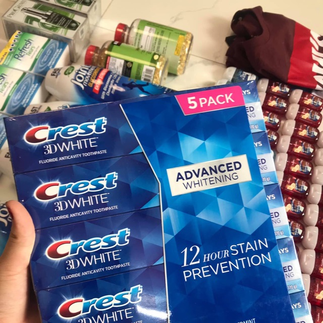 Kem đánh răng Crest 3DWhite