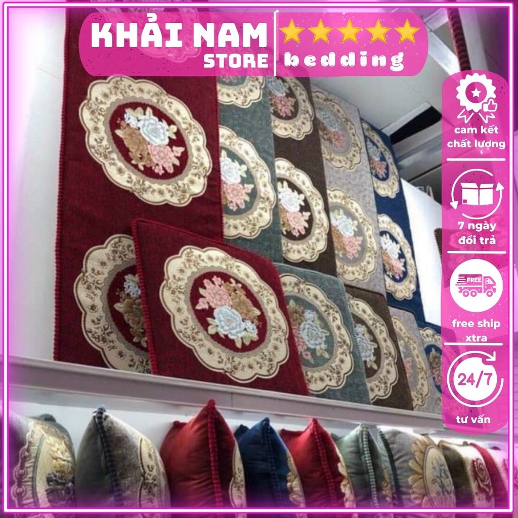 Thảm trải ghế tây âu KHAINAM Store, Đệm ghế gỗ ,  Thảm trải trên ghế gỗ êm ái sang trọng giá rẻ