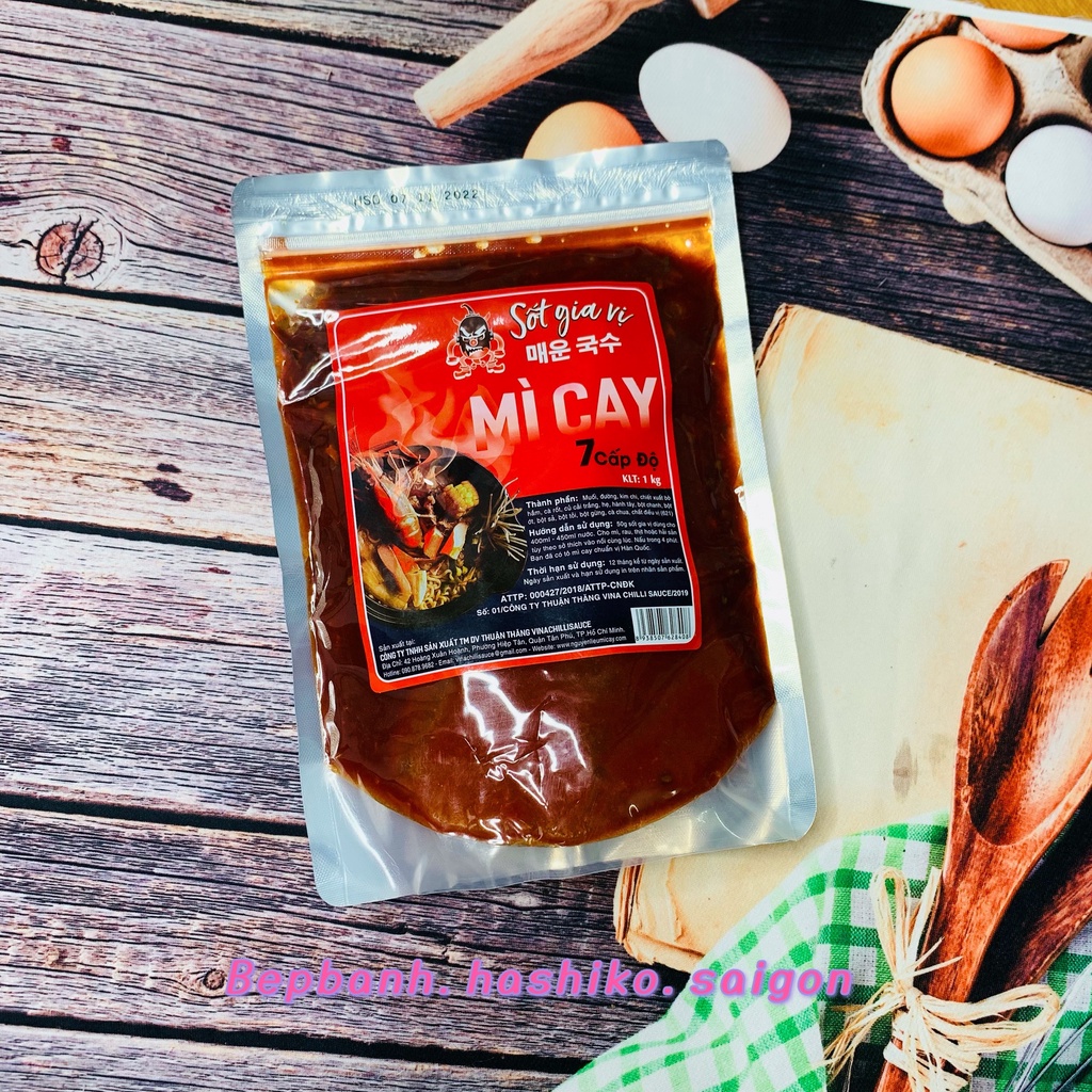 SỐT NẤU MÌ CAY HASEYO 1KG