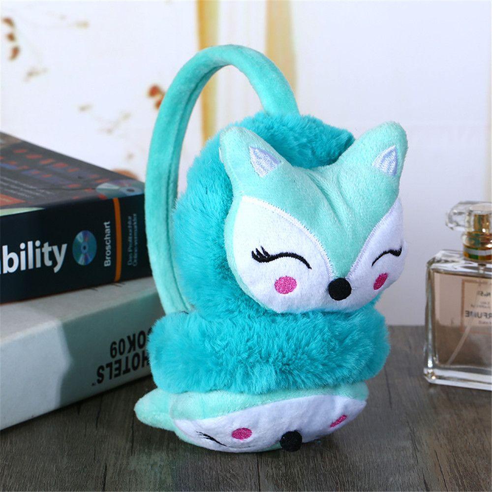 Chụp Tai Giữ Ấm Hình Cáo Hoạt Hình Dễ Thương Cho Bé Sự Bảo Vệ