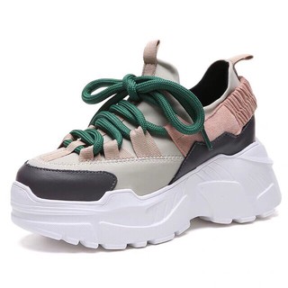 Giầy thể thao sneaker độn đế nữ mới