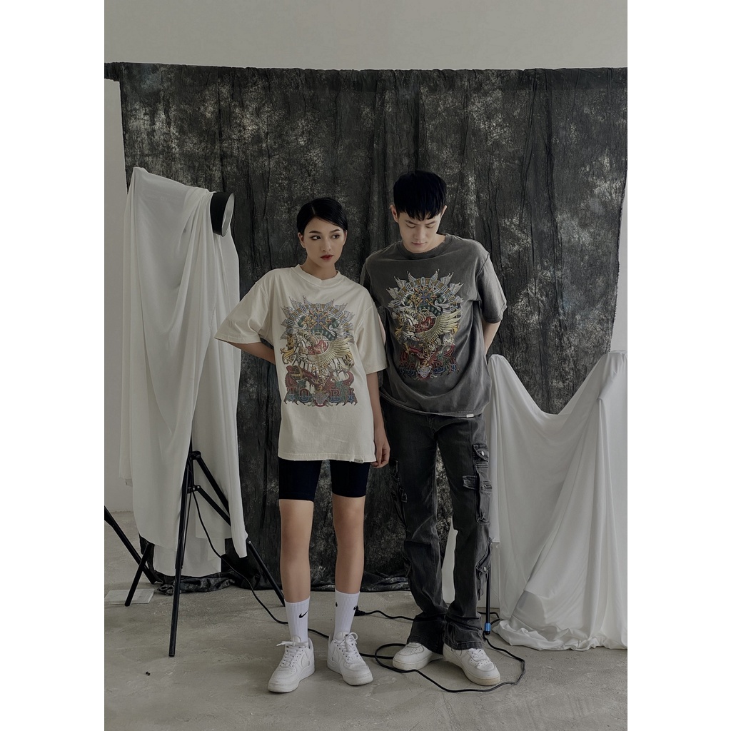 Áo thun tay lỡ SDG TOBI vải Cotton