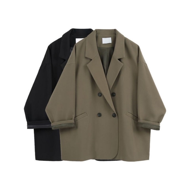 Áo khoác blazer bigsize phong cách nữ hàn quốc