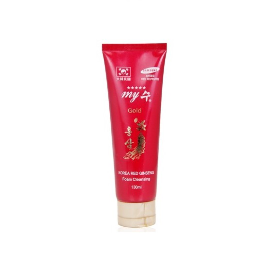 Sữa Rửa Mặt Hồng Sâm Đỏ Hàn Quốc My Gold 130ml chính hãng