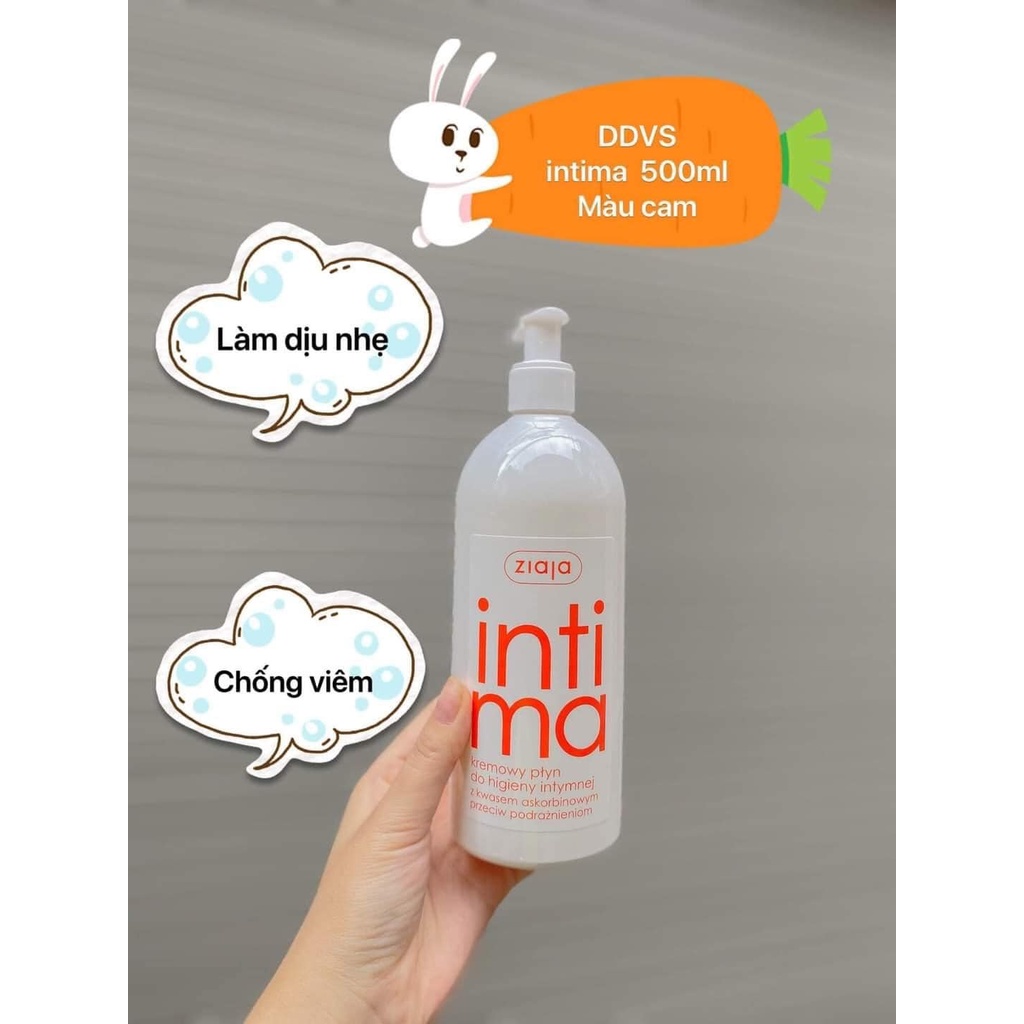 Dung dịch vệ sinh phụ nữ Intima ZIAJA Ba Lan size 200ml