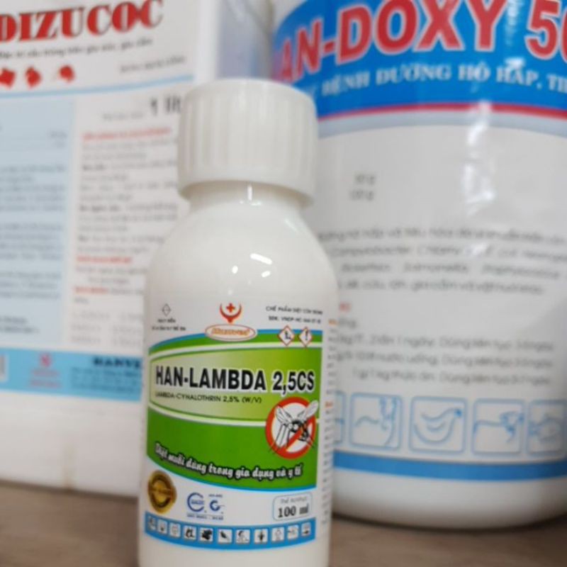 1 lọ 100ml han lambda diệt muỗi hiệu quả kéo dài