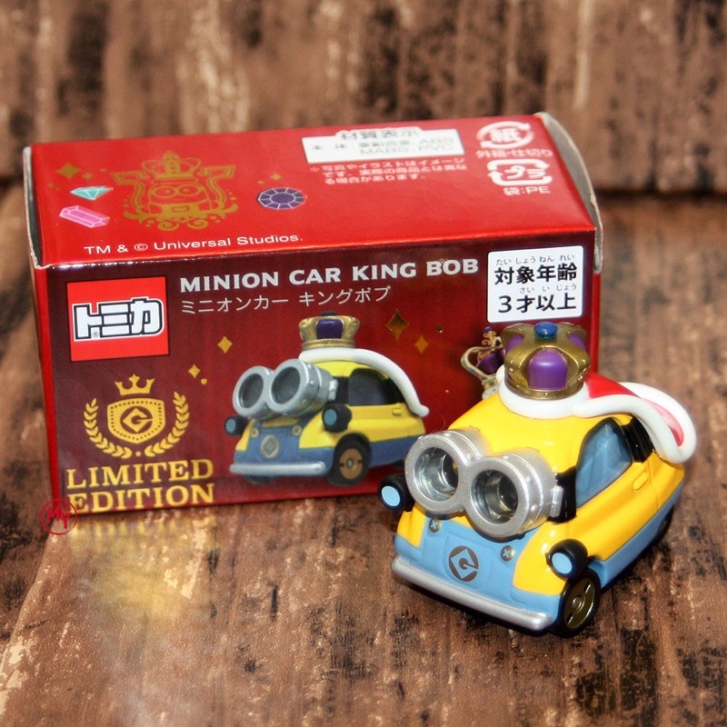 Mô hình xe Minions King Bob Tomica Takara Tomy phiên bản giới hạn