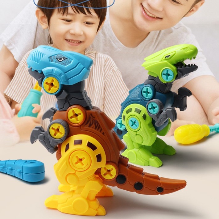 Mô Hình Khủng Long Lắp Ráp Thủ Công Cho Bé