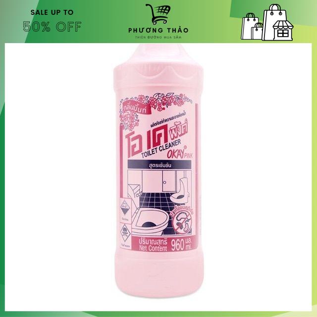 Chai tẩy toilet bồn cầu OKAY Thái Lan dung tích 960ml siêu rẻ giá tốt