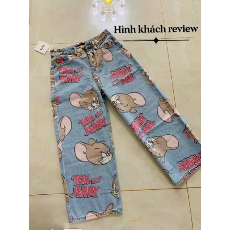 [ORDER] QUẦN JEANS HOẠT HÌNH ỐNG SUÔNG | BigBuy360 - bigbuy360.vn