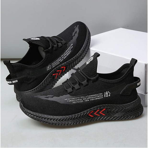 Giày Sneaker Nam Thể Thao Design 2021 Đế 4D Vải Co Dãn