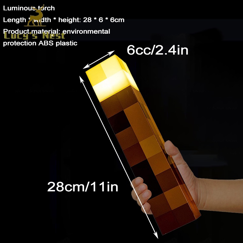 Đèn ngủ led phong cách Minecraft độc đáo sáng tạo