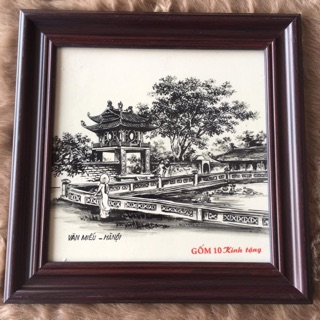 Tranh Gốm sứ Bát Tràng