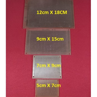 Bo đục lỗ 1 mặt, test board hàn mạch