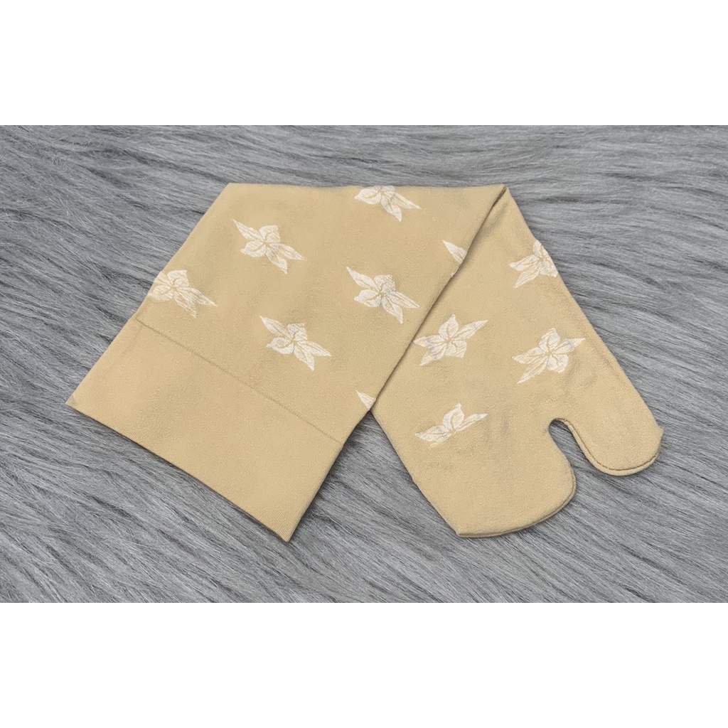 [HCM]Combo 5 hoặc 10 đôi vớ da , tất da , tất nữ , vớ nữ , chống nắng , họa tiết bông chìm ,thương hiệu T&amp;T , thun cotto