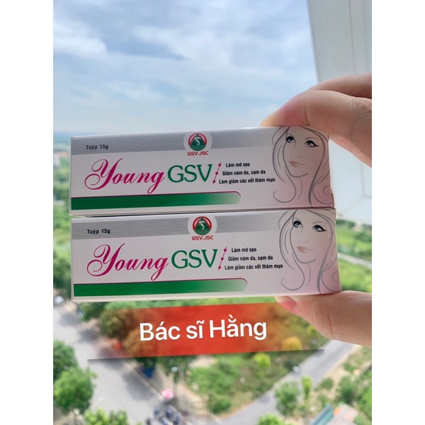 ✅YOUNG GSV GIẢM THÂM MỜ SẸO 15G
