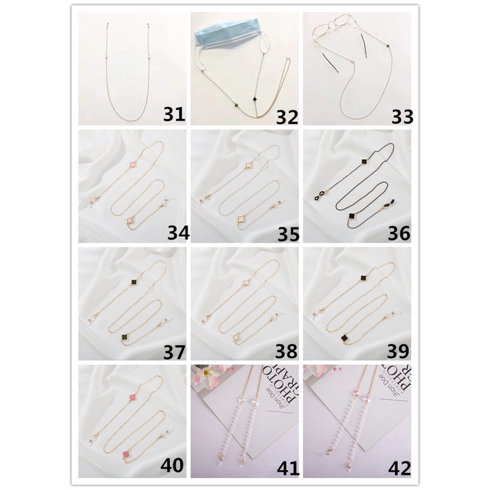 Dây Đeo Mắt Kính Chống Rơi Phong Cách retro Thời Trang unisex