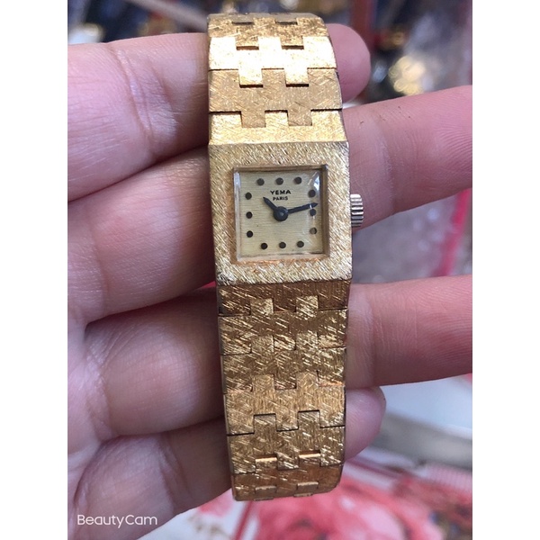 đồng hồ nữ hiệu yema paris cơ cót