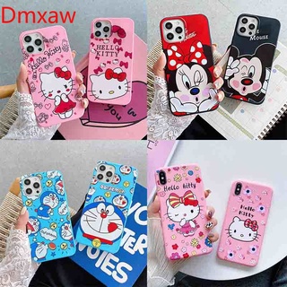 Hellokitty Ốp Điện Thoại Mềm In Hình Doremon Mickey Minnie Cho Oppo F7 A73 F5 F11 Pro A12E A3S A71 F1S