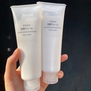 Sữa rửa mặt muji face soap