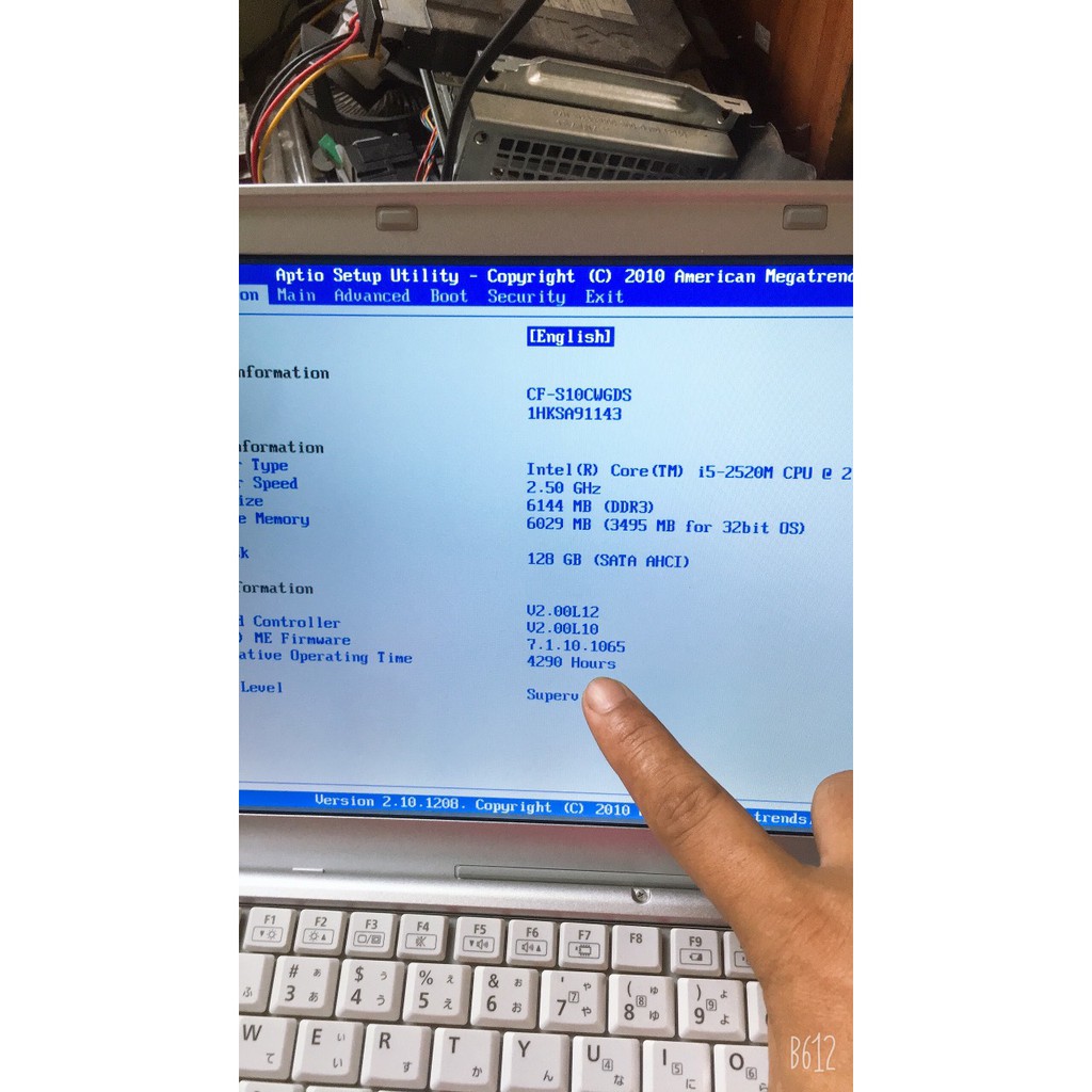 Laptop #Panasonic CF-N10 Core i5 đẳng cấp doanh nhân | BigBuy360 - bigbuy360.vn