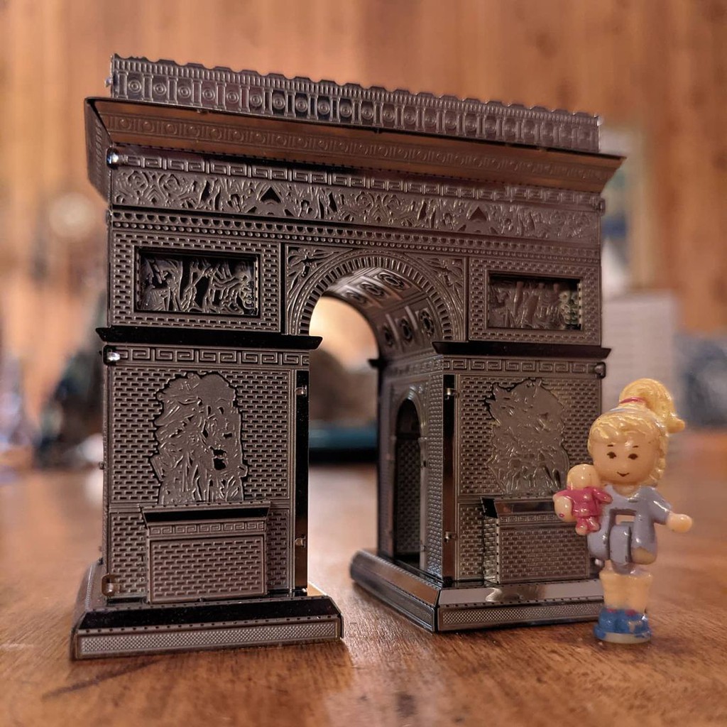 Mô Hình 3D Kim Loại Lắp Ráp Khải Hoàn Môn (Arc De Triomphe) [Chưa Ráp]