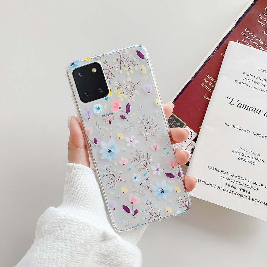 Ốp điện thoại silicone tpu mềm độc đáo cho Samsung Galaxy Note 10 Lite / S10 Lite