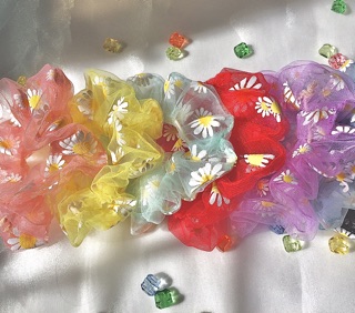 Scrunchies Hoa Cúc các loại