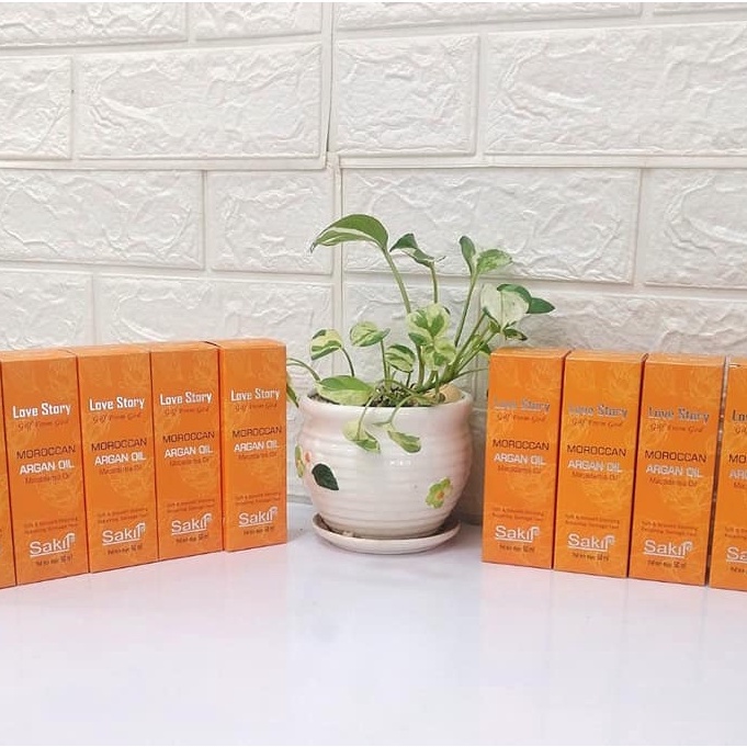 Tinh Dầu Serum Dưỡng Bóng Và Phục Hồi Tóc Sakil 50ml