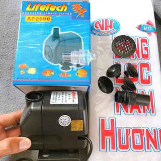 [Tặng Bông Lọc] Máy bơm, Máy Lọc Nước LifeTech, Vipsun AP 2000 26W Cho Hồ Cá Cảnh, Hệ Thống aquabonics
