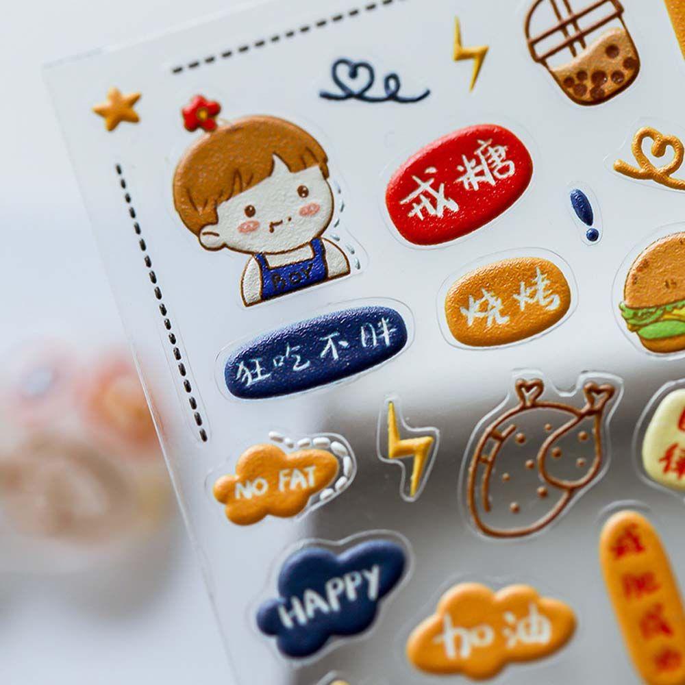 Miếng Dán Trang Trí Móng Tay Họa Tiết Hoạt Hình Phong Cách Nhật Bản