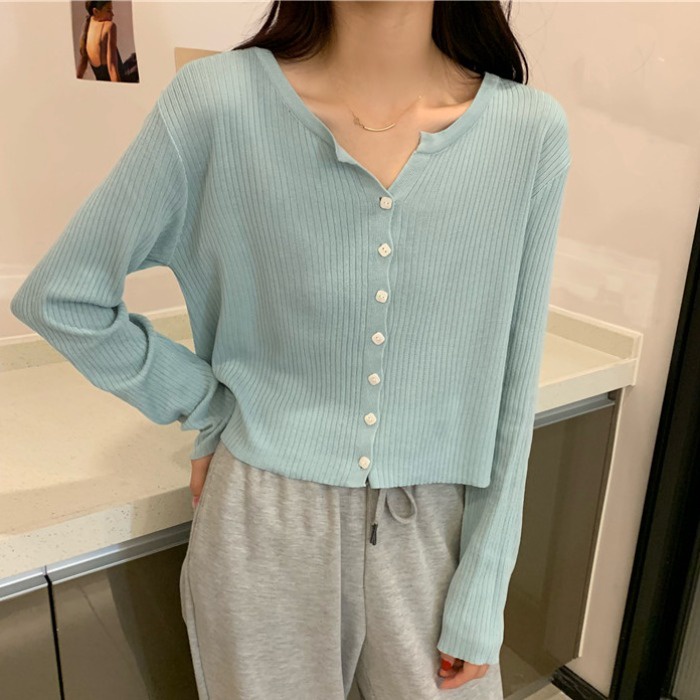 NRVP Áo Sweater Dài Tay Phong Cách Hàn Quốc Sành Điệu Dành Cho Nữ