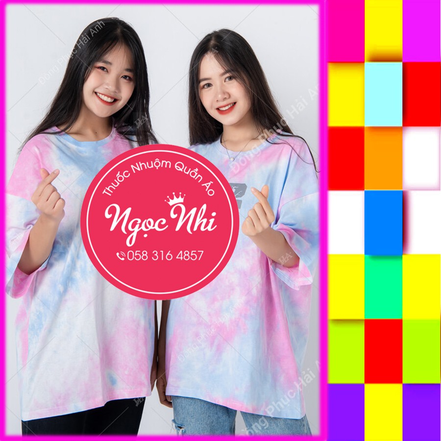 Nhuộm Áo TIE Dye