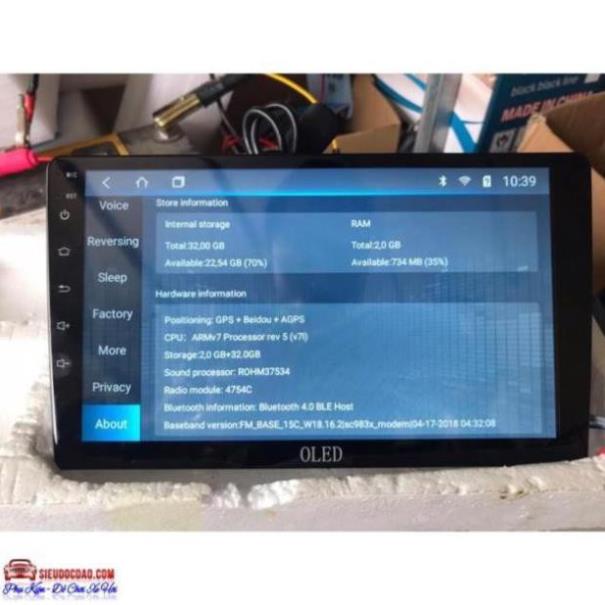 [ SALE ] [Rẻ số 1] Màn Hình Android Oled C2 Theo Xe CHEVROLET SPARK 2016-2018 .