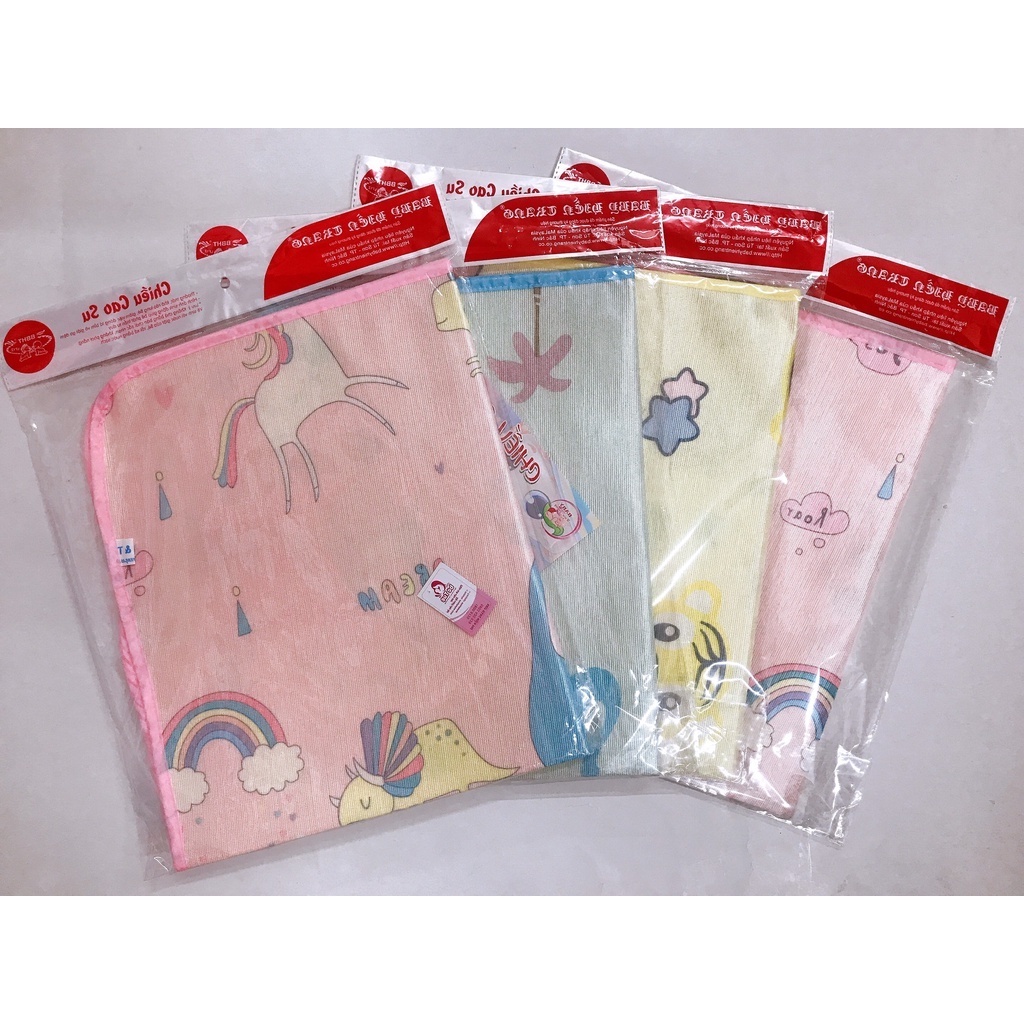 Chiếu cao su chống thấm - baby hiền trang 50x70cm