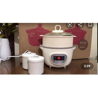 ( sẵn hàng ) nồi nấu cháo bear 1.6L
