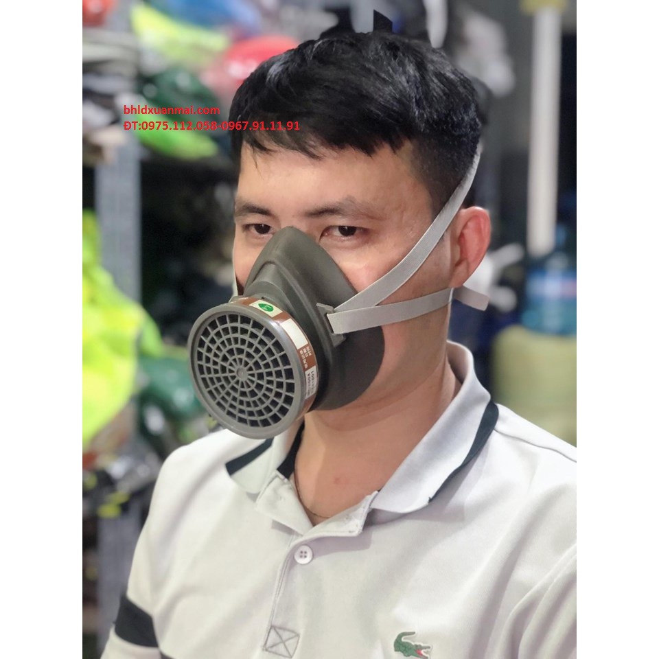 Trọn Bộ Mặt Nạ 3M 1 Phin Lọc Khí Độc 3M 3200
