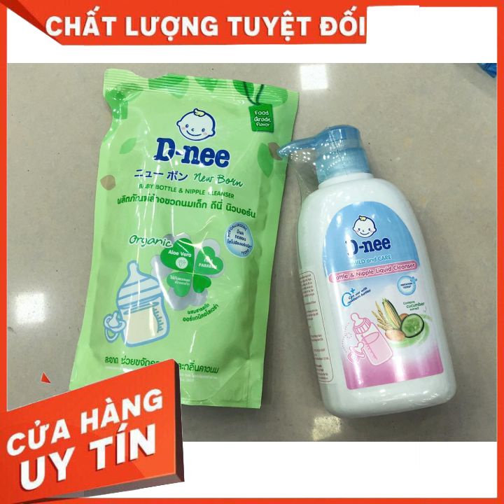 Nước rửa bình sữa Dnee 500ML