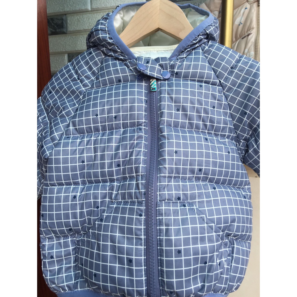 Áo Phao Cho Bé Tai Gấu Chất Siêu Nhẹ Siêu Ấm, Kiểu Dáng Basic Áo Khoác Mùa Đông Cho Bé Trai Bé Gái - CỰC XINH