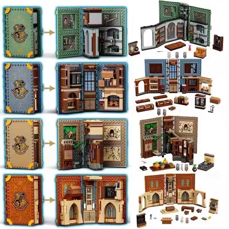 SLUBAN Đồ Chơi Lắp Ráp Mô Hình Cuốn Sách Harry Potter 76384