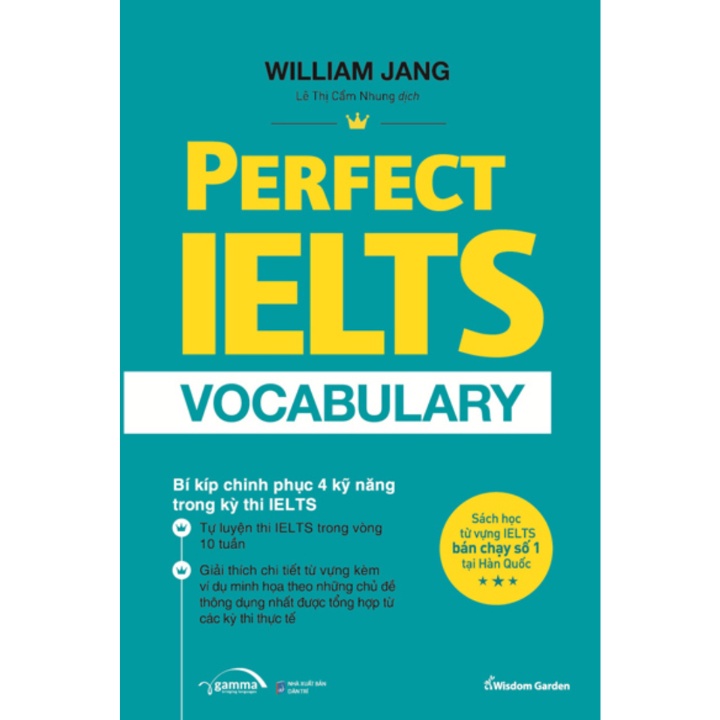 Sách - Perfect Ielts Vocabulary - Bí Kiếp Chinh Phục 4 Kỹ Năng Trong Kỳ Thi IELTS